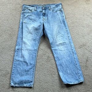 American Eagle Outfitters Light Blue Relaxed Men Jeans